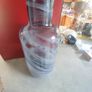 Ikea PS 2017 Glass Vase lina Vuorivirta Blue White Gray Swirl 10.5 INCHES  Sweden Image 8