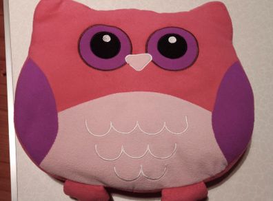 Owl Cushion (good Used).