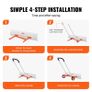 37" Bi-Directional Wheeled Snow Pusher (watch video) Image 6