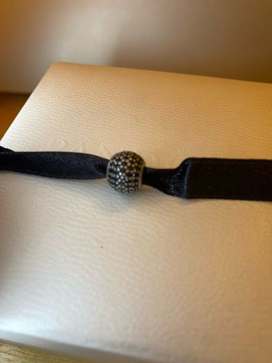 Pandora pave ball bead charm