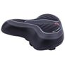 Bike Seat, Most Comfortable Bicycle Seat Memory Foam Waterproof Bicycle Saddle Comfortable Wide Big Bum Bike Bicycle Gel Cruiser Extra Sporty Soft Pad Image 2