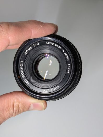 Minolta Rokkor MD 45mm f2