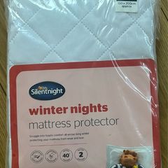 silentnight winter nights king mattress protector