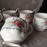 Highly collectable Vintage Royal Albert "Petit Point" six tea cups Image 4