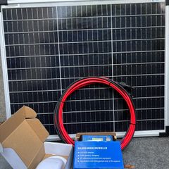 50W 12V Solar Panel kit with cable and controller New