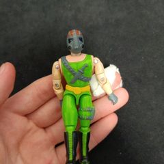 1992 Lanard Corps 3.75" Gasman Action Figure Broken Thumb Gi Joe
