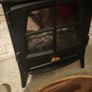 electric stove same as new looks like a real fire fab Image 3
