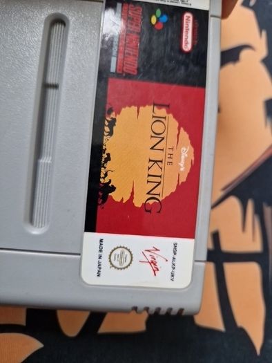 The Lion King Disney Snes Super Nintendo Arcade Retro Games Original