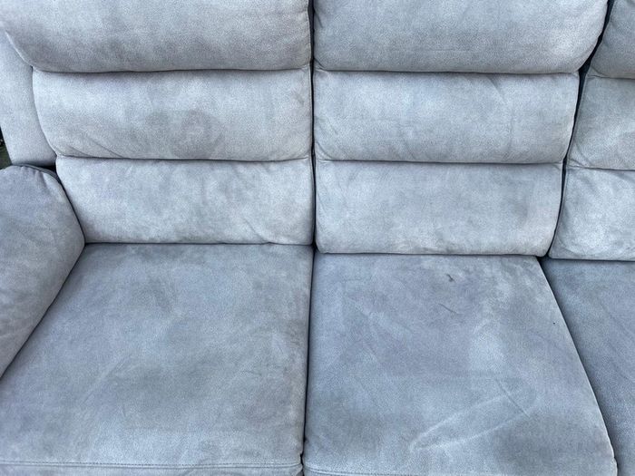 Grey Recliner corner sofa