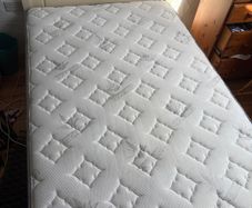 Bed and New Mattress