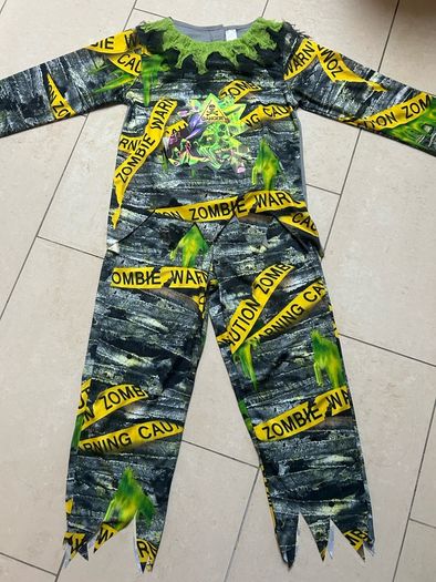 NEW Zombie Halloween two piece age 11-12