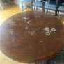 Victorian Mahogany Table, with Pod and Six chairs Image 2