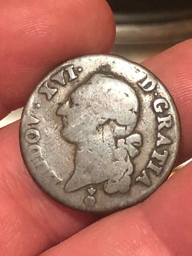 France 1 SOL 1785 W French Colonies Revolutionary War Louis XVI