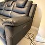 Black leather electric recliner sofa - Emily 3 seater Harvey Norman Image 5