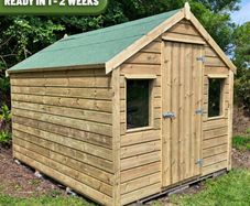 8ft x 8ft Timber Garden Shed | West Cork