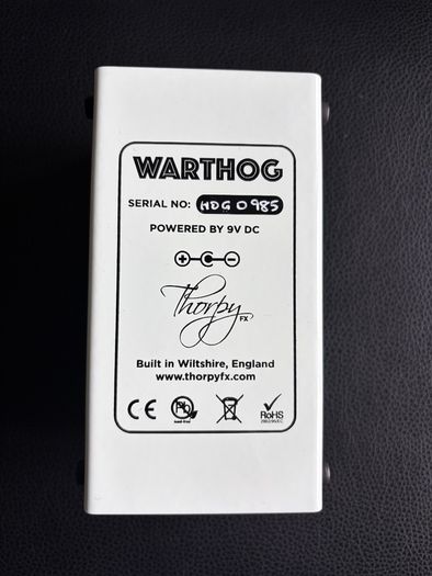 ThorpyFX Warthog distortion pedal
