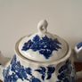 Vintage Sadler Blue Willow Teapot RARE Image 3