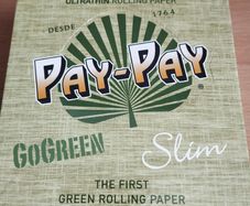 Pay-Pay GoGreen King Size Slim Rolling Papers - Box of 50