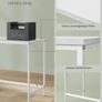 Desk with 2 shelves and steel frame  Size 100 x 76 cm Image 10