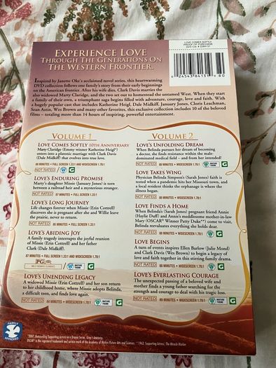 love comes softly 10 anniversary dvd boxset