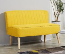 2-Seater Sofa,Yellow