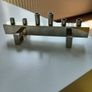 Modernist Candelabra and Candles By Gies Image 3