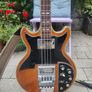 All original 1973 Ibanez Artist Bass 2615B with original HSC Image 9