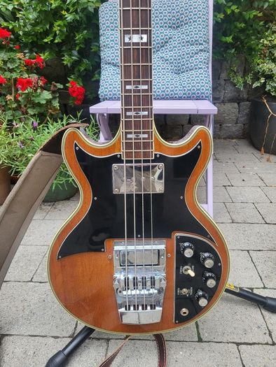 All original 1973 Ibanez Artist Bass 2615B with original HSC