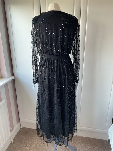 dress Bnwt black occasion dress size s/m Lilie rose brand