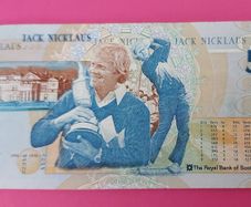 Royal Bank of Scotland 2005 " NICKLAUS" Five Pound note