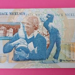 Royal Bank of Scotland 2005 " NICKLAUS" Five Pound note