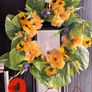 Front Door Wreaths. Price Drop!!!!! 10 Euro Off Each Marked Price Image 2