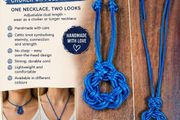 celtic cross handmade necklace