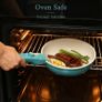 11Pcs Pots and Pans Set with Detachable Handle, Pans Set with Ceramic Non-Stick Coating, Induction Stackable Cooking Pots Set, Mobile Cookware Set Ovenproof Safe, Blue Gradient Image 4