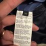 Mens navy blue 2 piece checksuit Image 4