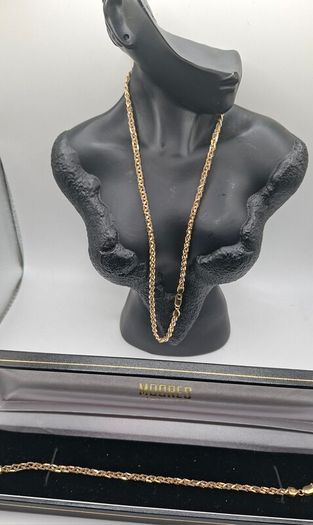 9 ct gold tri colored set