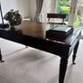Antique Library Table/Desk & Chair Image 5
