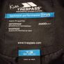 Trespass Waterproof Padded Hooded Jacket, Black Image 9