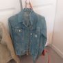 denim blue girls jacket Image 2