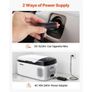 Car Refrigerator, DC 12/24V AC100-240V Compressor Electric Cooler, -20 C to 20 C Car Fridge with APP Control, 15L Cars Freezer for RVs, Campsites, Boats, Camping, Fishing, 60W Portable Freezer Image 5