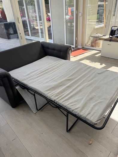 Grey 3-Seater & 2-Seater sofas & Marble Coffee & Lamp tables & Ottoman