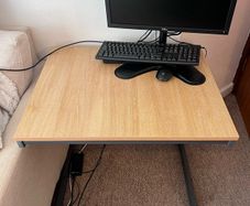 Wood Office Desk - electronics NOT included