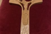Vintage Carved Wooden Cross