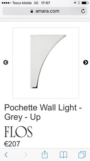 Brand New In Box Flos Wall Light
