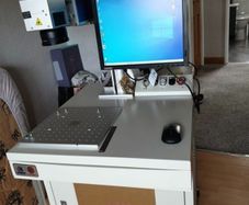 30W Fiber Lazer Engraving Machine