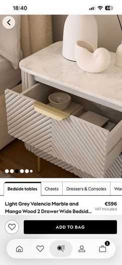 Bedside locker