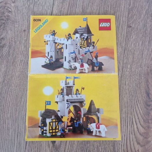 vintage lego manuals