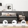 Single Mattress 3FT, 10 Inch Foam and Spring Hybrid Mattress Image 3