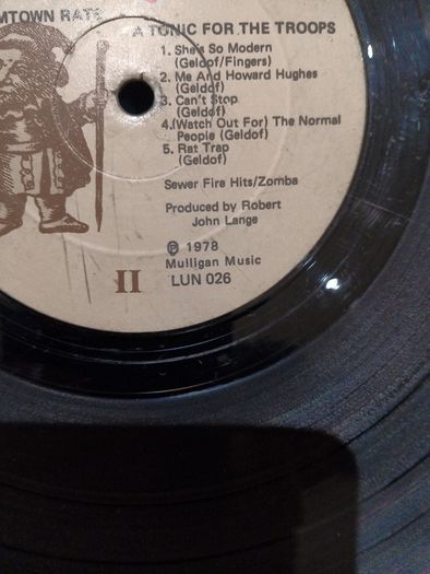 the boomtown Rats vinyl lp
