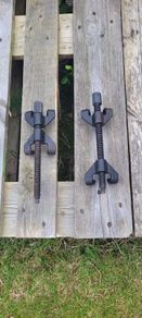 Heavy duty coil spring clamps